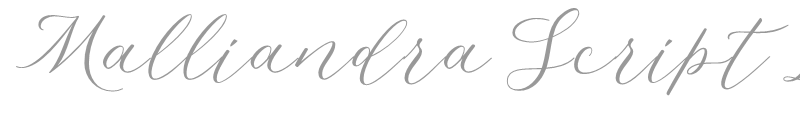 Malliandra Script